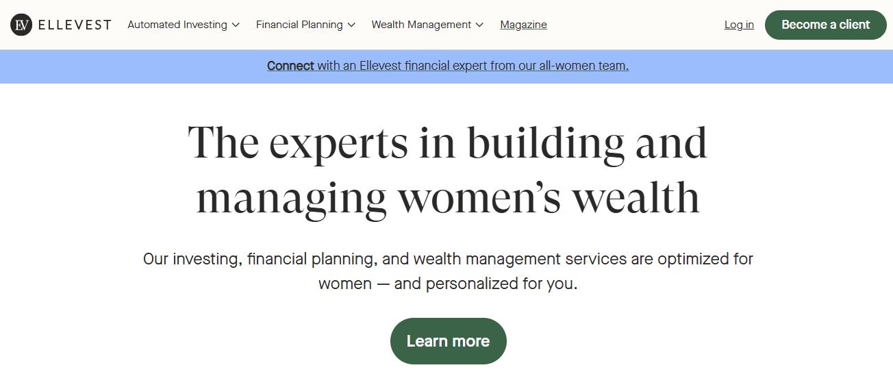 Ellevest Robo Advisor