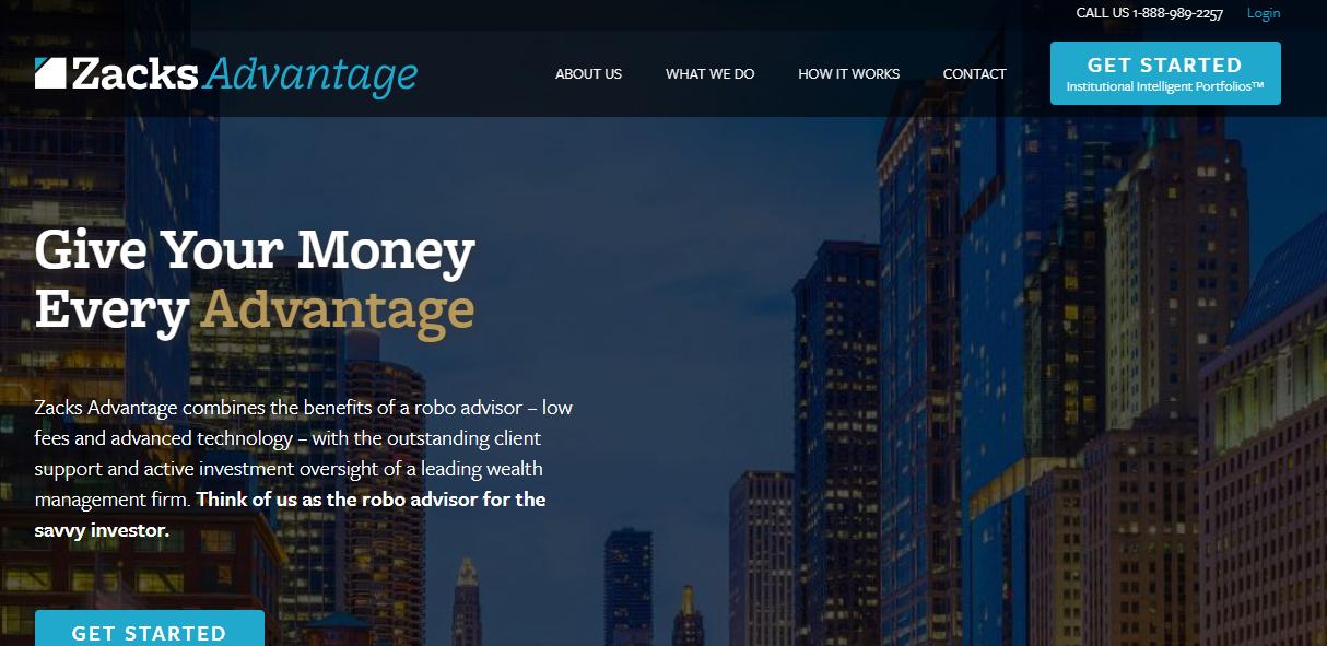 ZacksAdvantage Robo Advisor