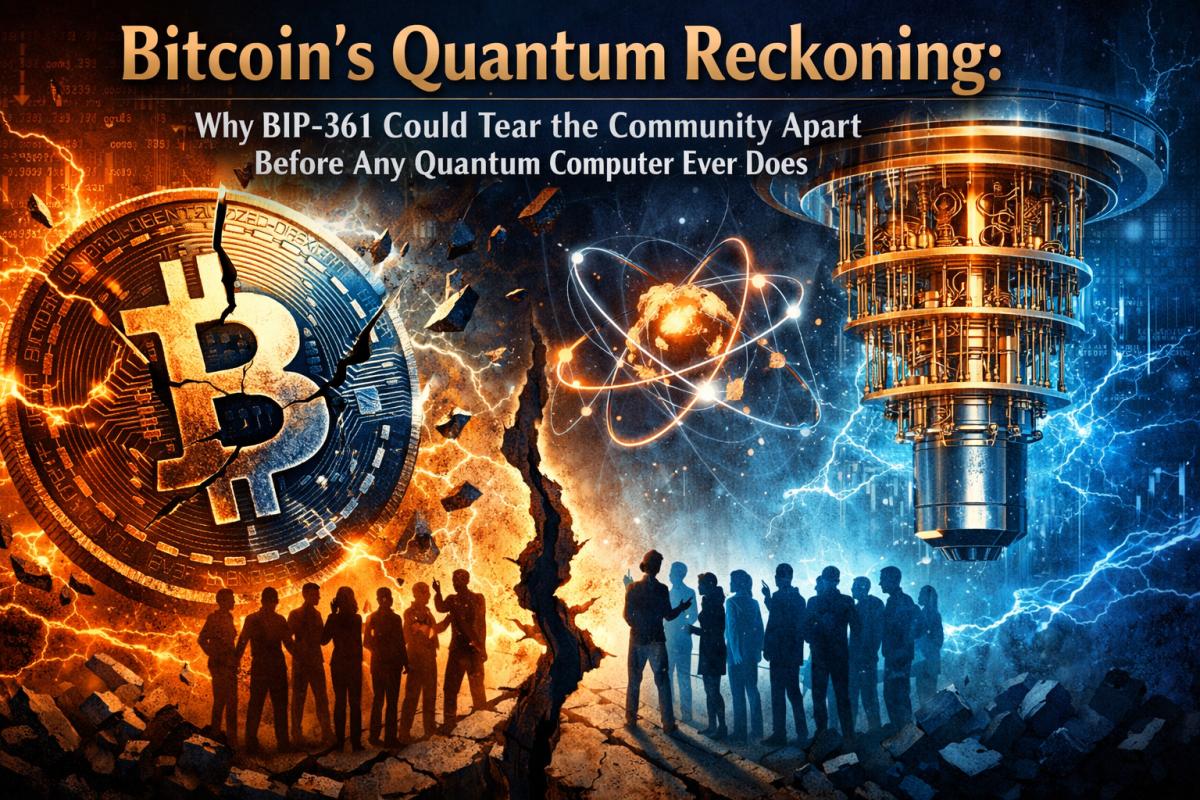 Bitcoin's Quantum Reckoning: Why BIP-361 Could Tear the Community Apart Before Any Quantum Computer Ever Does