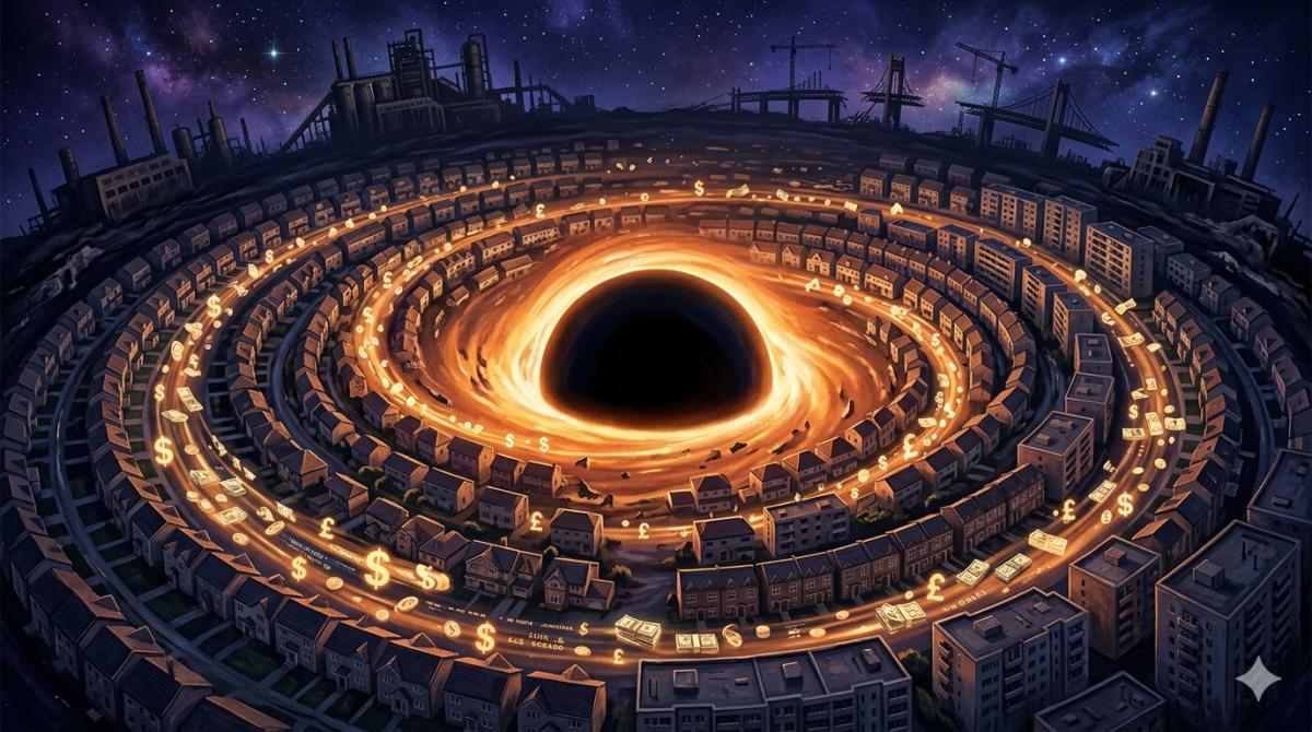 The Rentier Asset Black Hole: The Hidden Mass Bending Western Capital Markets