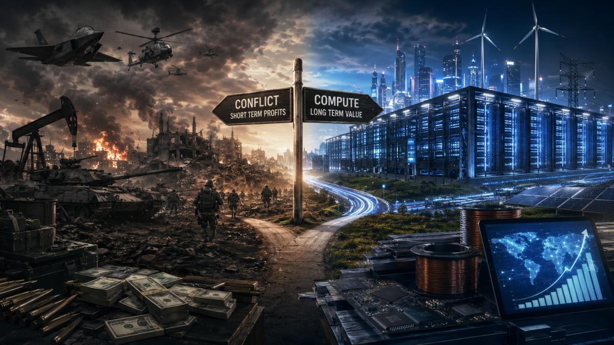 The Quiet Rotation: Why Capital Is Abandoning the Forever War for the AI Grid