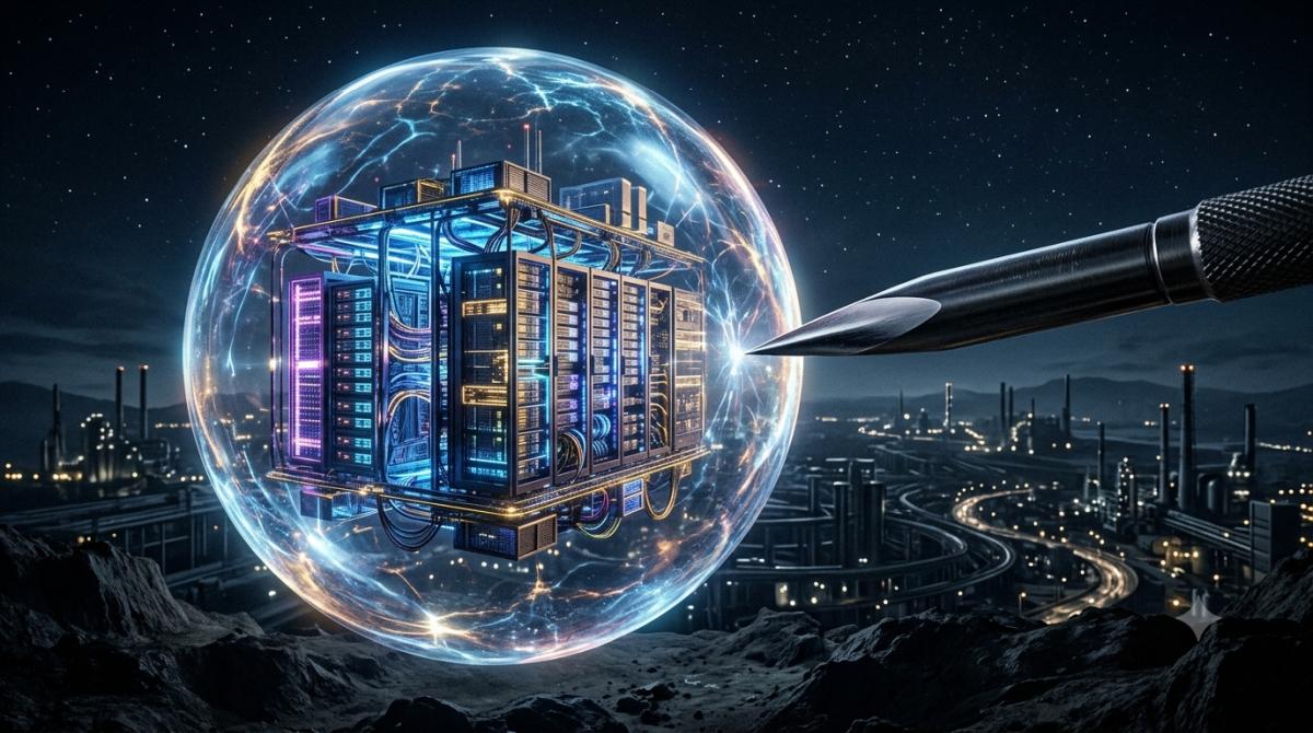 Everyone Agrees The AI Bubble Bursts. Almost Nobody Is Watching The Thing That Ends It