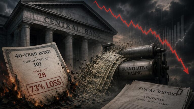 The World's Worst Bond Traders Are Central Banks — And You're Paying for Their Losses
