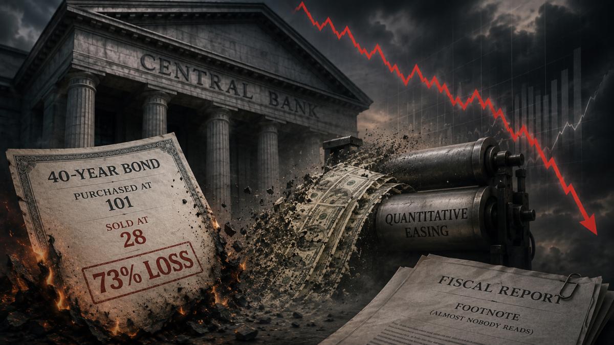 The World's Worst Bond Traders Are Central Banks — And You're Paying for Their Losses